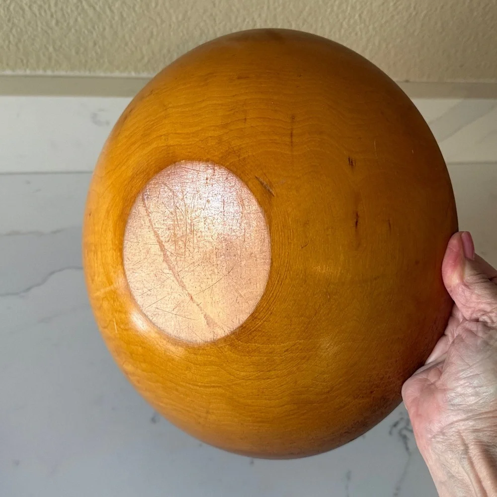 Vintage Wooden Bowl